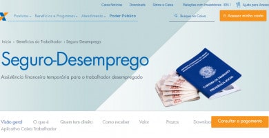 Aplicativo Caixa Seguro Desemprego